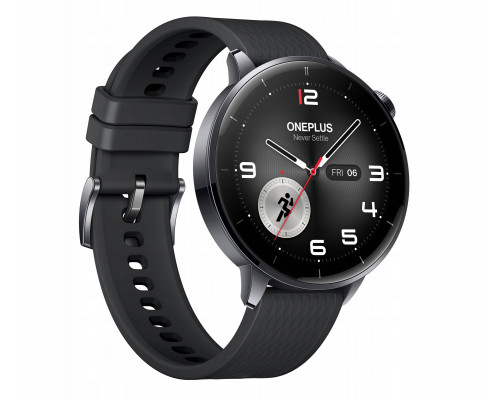 OnePlus Watch 3 smart watch, 43 mm, Black Steel