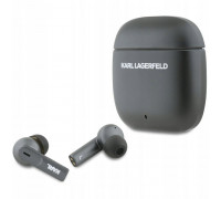 Wireless Karl Lagerfeld Metal Printed Logo TWS ANC/ENC Bluetooth 5.4 (black)