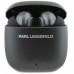 Wireless Karl Lagerfeld Metal Printed Logo TWS ANC/ENC Bluetooth 5.4 (black)