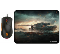 Zestaw WoT DUO 1 szt - YMS WT200 INTRUDER Gam. Mouse USB YENKEE 1 szt - YPM WT47 CRUISER Gaming mousepad YENKEE