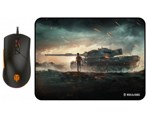 Zestaw WoT DUO 1 szt - YMS WT200 INTRUDER Gam. Mouse USB YENKEE 1 szt - YPM WT47 CRUISER Gaming mousepad YENKEE