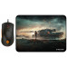 Zestaw WoT DUO 1 szt - YMS WT200 INTRUDER Gam. Mouse USB YENKEE 1 szt - YPM WT47 CRUISER Gaming mousepad YENKEE