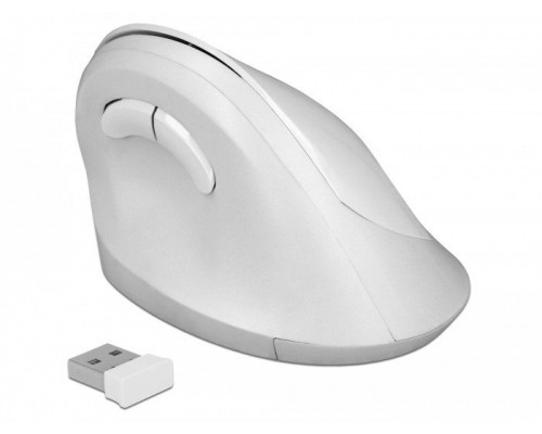 DELOCK Ergonomische USB Maus vertikal - kabellos