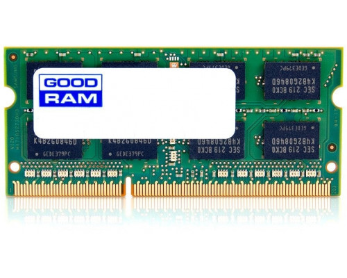 Pamięć GoodRam W-FSA1333S4G (DDR3 SO-DIMM; 1 x 4 GB; 1600 MHz)