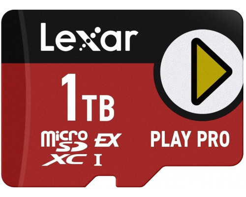SD  Lexar Play Pro MicroSDXC 1 TB UHS-I (LMSXPS0001T-BNNNG)