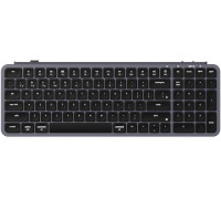 Keychron B2 Pro Wireless (B2P-K1) - układ US - Ultra Low Profile Scissor - Kosmiczna szara (Pilka) Membraninę Belaidą Klawiaturę