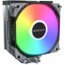 Montech NX400 Black CPU-Khler, ARGB - 120mm, schwarz