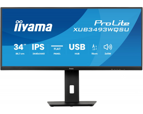 iiyama ProLite XUB3493WQSU-B6