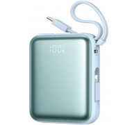 Joyroom JR-PBF27 22,5W 10000mAh z dwoma wbudowanymi kablami - Blue