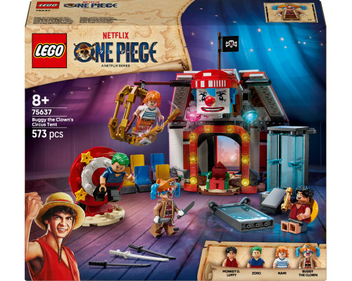 LEGO One Piece Namiot cyrkowy klauna Buggy’ego (75637)
