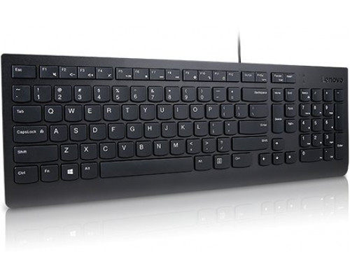 Lenovo Essential klawiatura Uniwersalne USB Czeski Czarny
