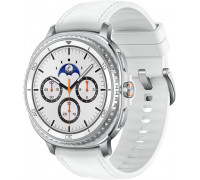 Samsung Galaxy Watch 8 Classic 3,3 cm (1.3") AMOLED 46 mm Cyfrowy 438 x 438 px Ekran dotykowy Silver Wi-Fi GPS