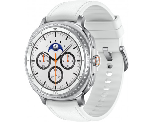 Samsung Galaxy Watch 8 Classic 3,3 cm (1.3") AMOLED 46 mm Cyfrowy 438 x 438 px Ekran dotykowy Silver Wi-Fi GPS