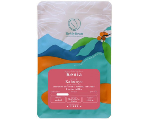 BeMyBean - kawa ziarnista Kenia Kahunyo Washed Filter 250 g