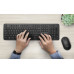 ASUS CW100 Tastatur-Maus-Set black