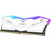 TeamGroup DDR5 - 16GB - 6400 - CL - 32 RGB white, dual kit TEM, memory (white, FF4D532G6400HC32ADC01, Delta RGB, INTEL XMP)
