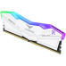 TeamGroup DDR5 - 16GB - 6400 - CL - 32 RGB white, dual kit TEM, memory (white, FF4D532G6400HC32ADC01, Delta RGB, INTEL XMP)