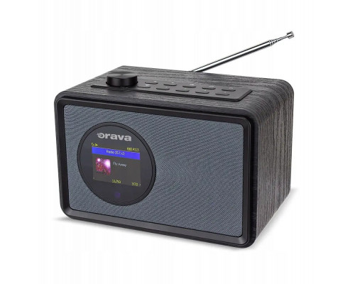 Orava g�o�nik P�enosn� r�diop�ij�ma�, black, regulacja g�o�no�ci, przeno�ny, USB/FM/AUX/Bluetooth, Mp3, WAV