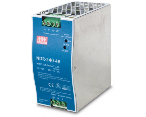 48V, 240W Din-Rail Power