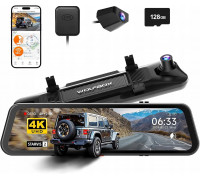 WOLFBOX G900 PRO lustrzana kamera car 12'' 128 GB WiFi 5,8GHz