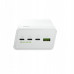 Greencell PowerPlay 30 - biały powerbank 30 000mAh, 22,5W, 4 porty