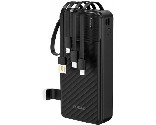 Dudao K11 Pro 20000mAh with a built-ini kablami black
