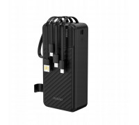 Dudao K11 Max 30000mAh with a built-ini kablami black