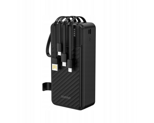 Dudao K11 Max 30000mAh with a built-ini kablami black