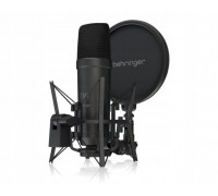 Behringer TM1 DARK EDITION Zestaw do nagrań: mikrofon wielkomembranowy + akcesoria