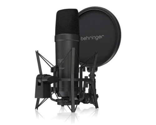 Behringer TM1 DARK EDITION Zestaw do nagrań: mikrofon wielkomembranowy + akcesoria