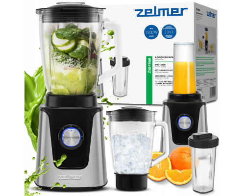 BLENDER KIELICHOWY ZSB 4860 1500W 1,5L