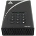 Apricorn Aegis Padlock DT zewnętrzny dysk twarde 12 TB USB Typu B 2.0/3.2 Gen 1 (3.1 Gen 1) Black