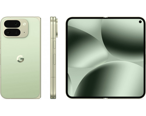 Google Pixel 10 Pro Fold - 5G Smartphone - Dual-SIM - RAM 16 GB / Interner Speicher 256 GB - OLED-Display - 8" - 8" - 2152 x 2076 Pixel 2152 x 2076 Pixel (120 Hz) - Triple-Kamera 48 MP, 10,5 MP, 10,8 MP - 2x front cameras 10 MP, 10 MP - Jade