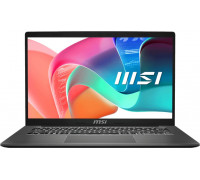 Nešiojamas kompiuteris MSI Modern 14 F13MG CPU Core i5 i5-1334U 1300 MHz 14" 1920x1080 RAM 16GB DDR4 3200 MHz SSD 512GB Intel Iris Xe graphics Integrated ENG Card Reader Micro SD Windows 11 Home Platinos pilkas 1.5kg MODERN14F13MG-292NL