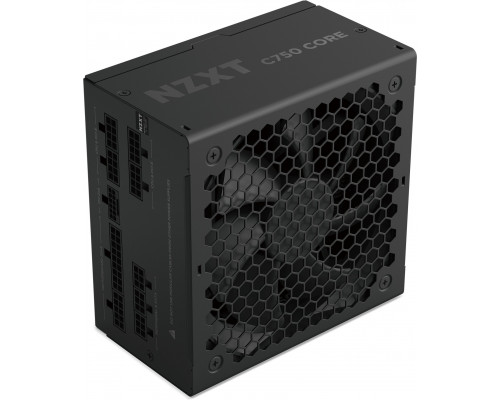 C750 GOLD CORE(schwarz, 1x 12-Pin High Power GPU, 3x PCIe, Kabel-Management, 750 Watt)