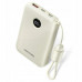Vention 10000mAh 2 x USB-C 1x USB-A ar displeju 22.5W beżowy