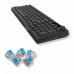 AQIRYS mechaniczna 96%/95 klawiszy przewodowa ATRIA black
