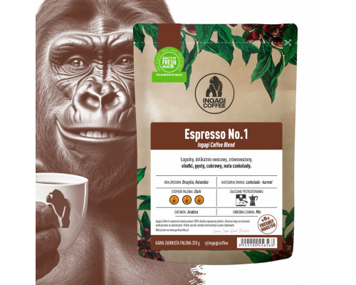 Ingagi Coffee Espresso No 1 250g