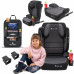 Monroe SMODEL MATTEO Grey-Black R129 100-150 CM ISOFIX