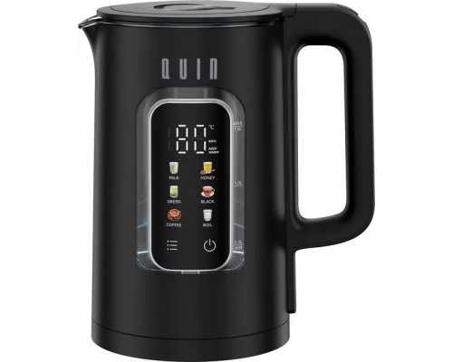 Lumarko QUIN tejkanna  1.5l  melna KTL-303 KTL-303 (4820291100106)