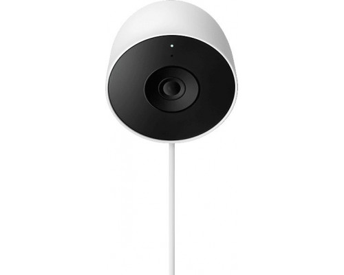 Google Nest Cam Outdoor, Snow, Wired, 2nd gen