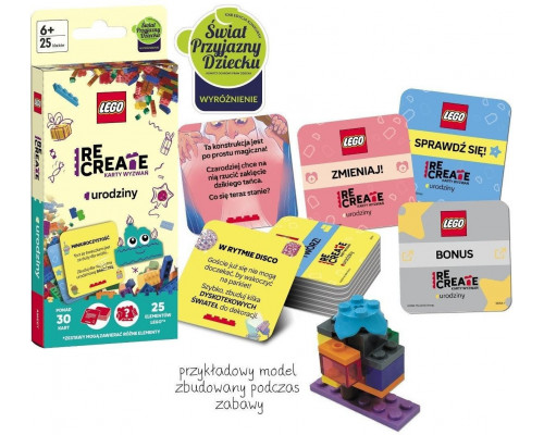 Lego Recreate. Karty wyzwań. Urodziny
