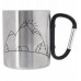 Mug Turystyczny Thermal Stalowy z Karabińczykiem Prezent ORION 350 ml Mug Turystyczny Thermal Stalowy z Karabińczykiem Prezent ORION 350 ml