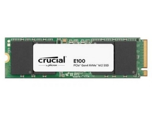 Crucial E100 NVMe SSD, PCIe 4.0 M.2 Typ 2280, - 1 TB, bulk