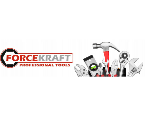 Forcekraft  222el. 1/4", 3/8", 1/2" (sześciokątnych) (4-32mm)