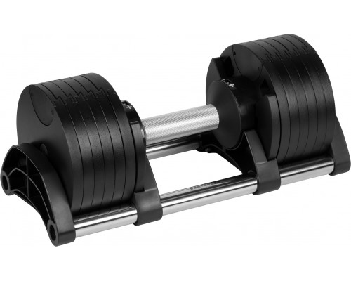 Hantel cast iron regulowany automat 24 kg, skok co 2kg, REBEL ACTIVE