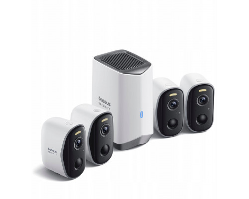 Baseus Security N1 Plus Outdoor Kamera 2K 4-Cam Kit