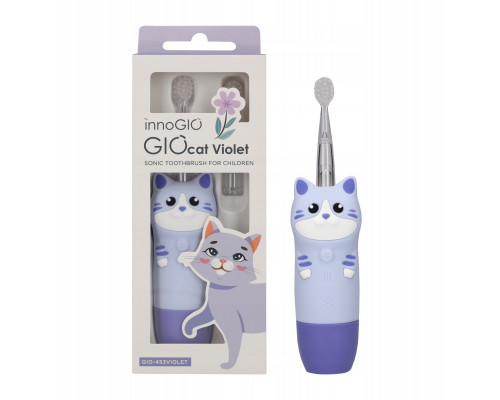 INNOGIO SONICZNA SZCZOTECZKA GIOCAT FIOLETOWA GIO-453VIOLET