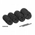 Dumbbells bituminous adjustable 2x15kg REBEL ACTIVE
