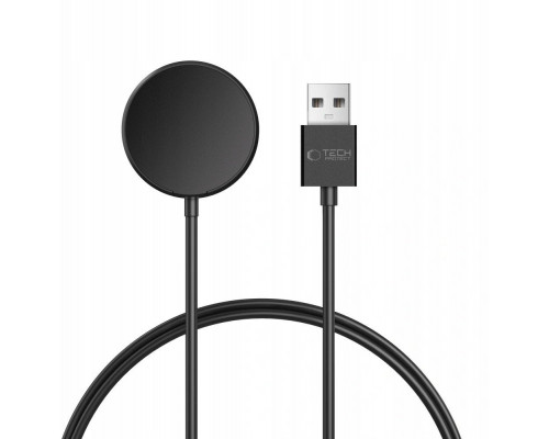 TECH-PROTECT MC03 ULTRABOOST MAGNETIC CHARGING USB CABLE 100CM SAMSUNG GALAXY WATCH BLACK